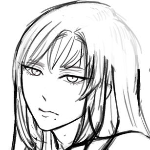 Headshot Sketch Sample