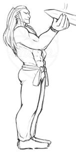 Full Body Sketch Sample 2